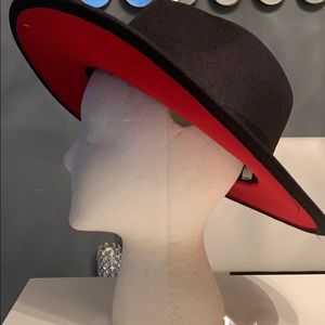 Black With Black Ribbon Fedora-One Size